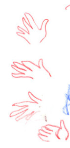 Mor-Karbasi-2 croquis d'une main qui fait signe pour saluer