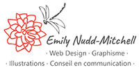 Emily Nudd-Mitchell – Web Designer Logo