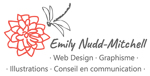 Logo Emily Nudd-Mitchell Web Design
