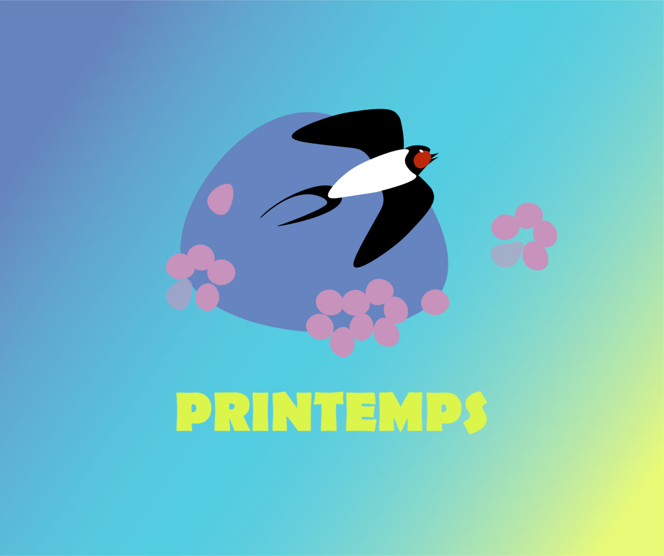 Logo animé - Printemps - Illustrator Photoshop After Effects