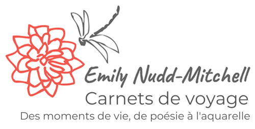 Emily Nudd-Mitchell – Carnets de voyage Logo